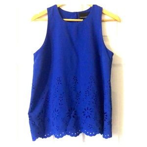 Royal Blue Blouse